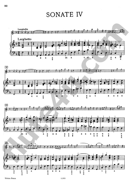 Handel, GF :: 4 Sonaten HWV 360, 362, 365, 369 [4 Sonatas HWV 360, 362, 365, 369]