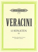 Veracini, FM :: 12 Sonaten III [12 Sonatas Op. 1 Vol. 3]