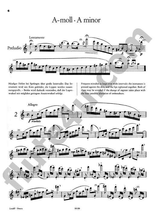 Furstenau, A :: 26 Ubungen op. 107 Volume I [26 Exercises op. 107 Volume I]