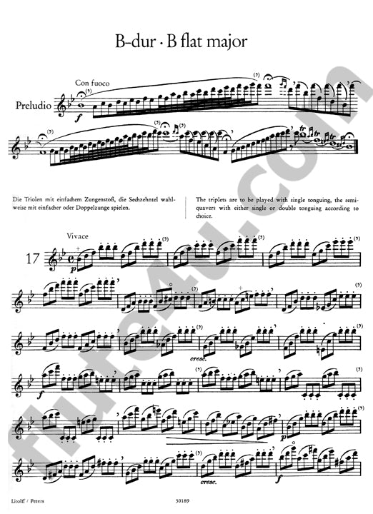 Furstenau, A :: 26 Ubungen op. 107 Volume II [26 Exercises op. 107 Volume II]