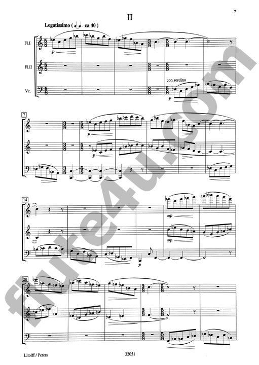 Genzmer, H :: Trio