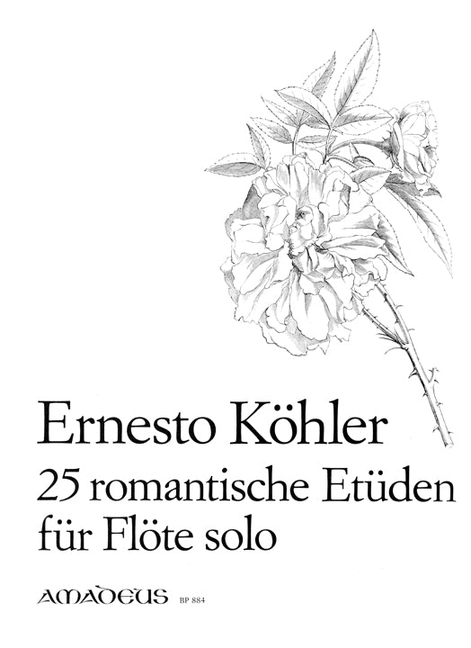Kohler, E :: 25 romantische Etuden op. 66 [25 Romantic Etudes Op. 66]