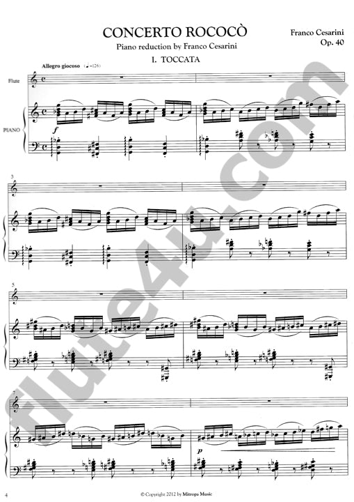 Cesarini, F :: Concerto Rococo