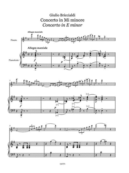 Briccialdi, G :: Concerto in Mi minor [Concerto in E minor]