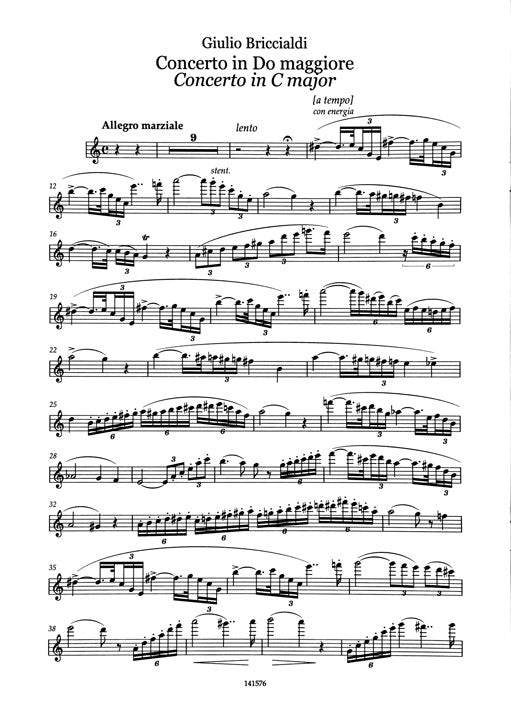 Briccialdi, G :: Concerto in Do maggiore [Concerto in C major]