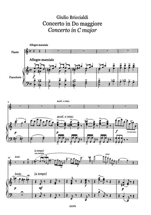 Briccialdi, G :: Concerto in Do maggiore [Concerto in C major]