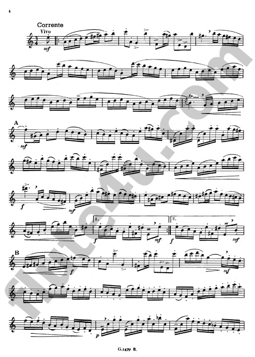 Bach, JS :: Partita en la mineur [Partita in A minor]