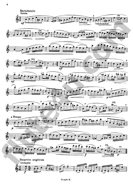 Bach, JS :: Partita en la mineur [Partita in A minor]