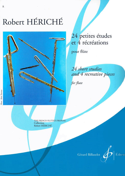 Heriche, R :: 24 Petites Etudes et 4 Recreations [24 Short Studies and 4 Recreative Pieces]