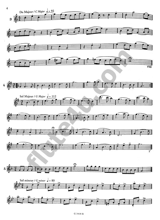 Cheret, C :: 18 petites etudes rythmiques [18 short rhythmical studies]