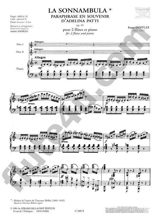 Doppler, F :: La Sonnambula op. 42