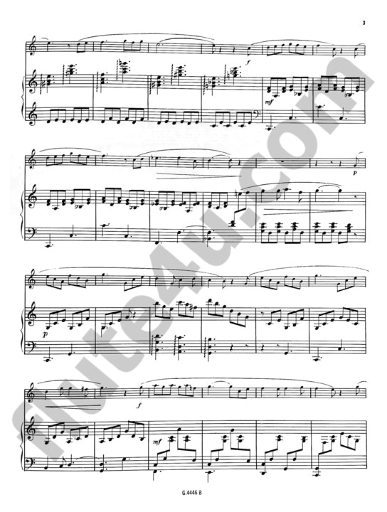 Damase, J-M :: Quatre Divertissements