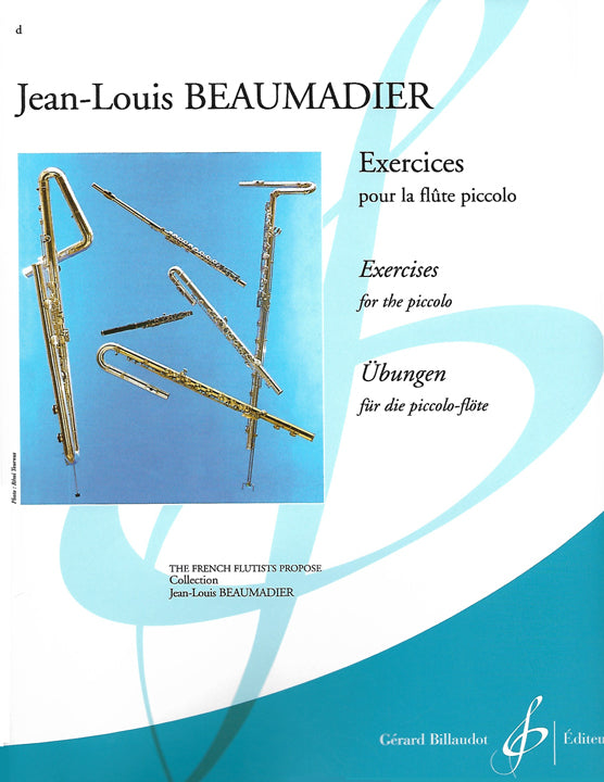 Beaumadier, J-L :: Exercices pour la flute piccolo [Exercises for the Piccolo]