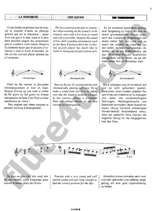 Beaumadier, J-L :: Exercices pour la flute piccolo [Exercises for the Piccolo]