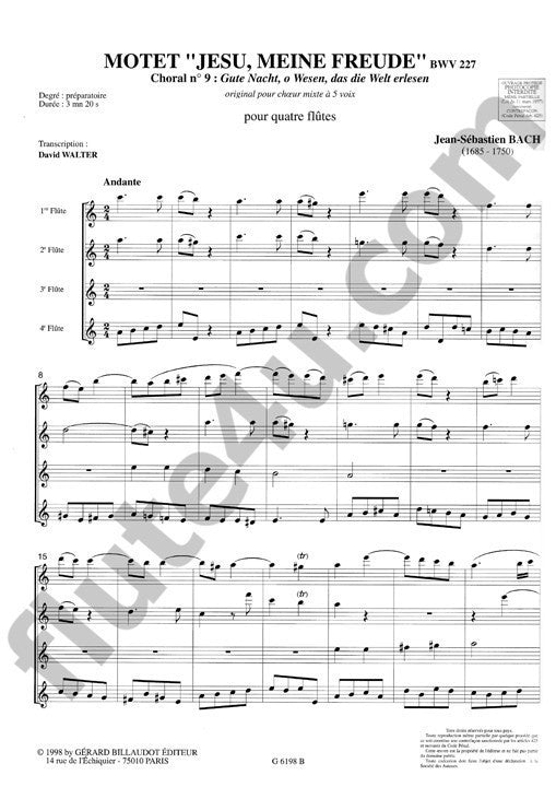 Bach, JS :: Motet 'Jesu, Meine Freude' [Motet 'Jesus, My Joy']