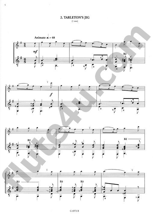 Dowland, J :: 9 Pieces Volume 1: 4 Pieces