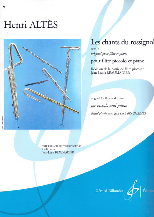Altes, H :: Les chants du rossignol op. 11 [The Songs of the Nightingale op. 11]