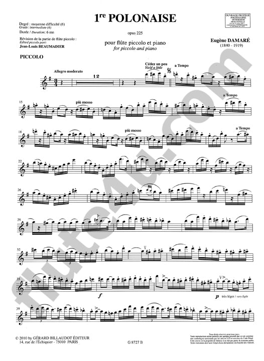 Damare, E :: 1re polonaise [1st polonaise]