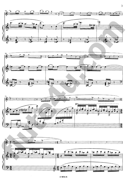 Damase, J-M :: For piccolo