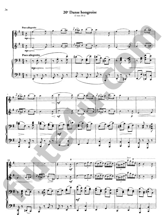 Brahms, J :: 13 Danses hongroises: Book 2