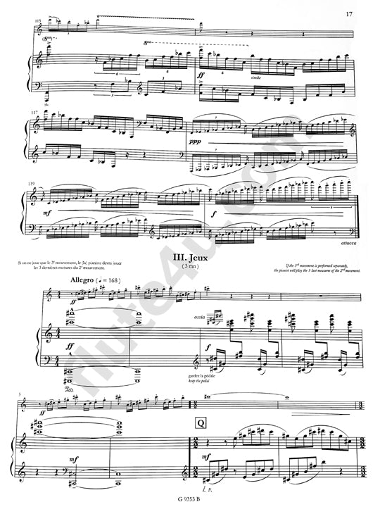 Tchesnokov, D :: Sonatine opus 54