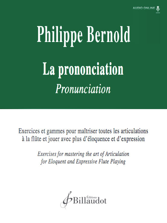 Bernold, P :: La prononciation [Pronunciation]