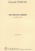 Pascal, C :: Six Pieces Variees
