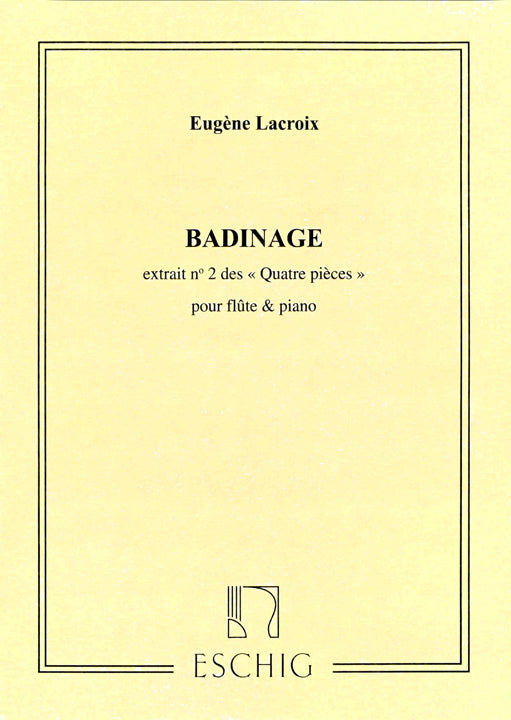 Lacroix, E :: Badinage
