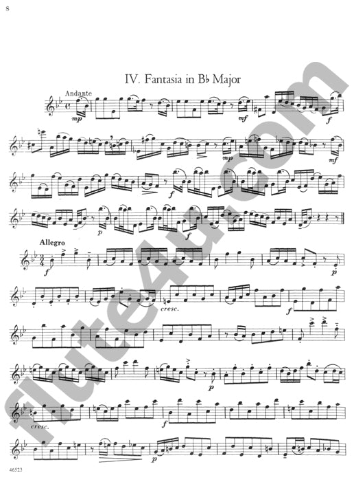 Telemann, GP :: Twelve Fantasias