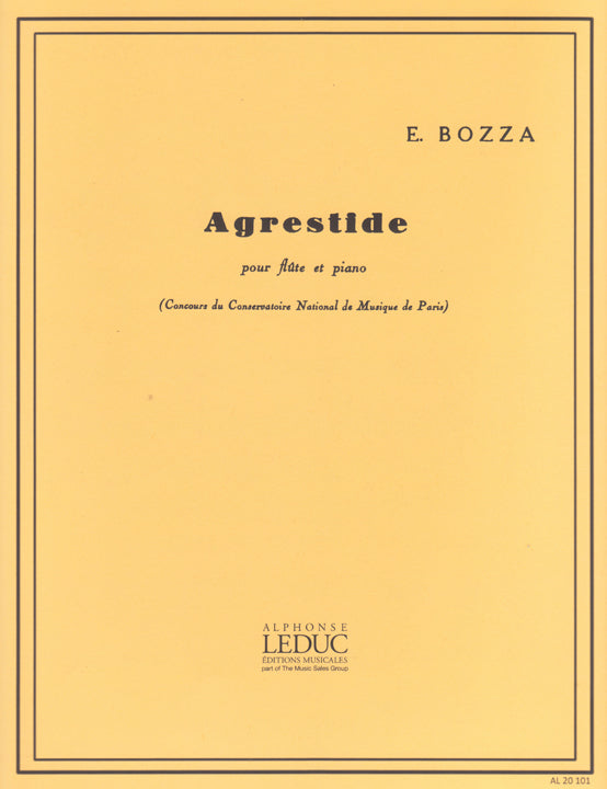 Bozza, E :: Agrestide