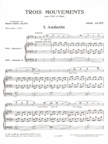 Alain, J :: Trois Mouvements [Three Movements]