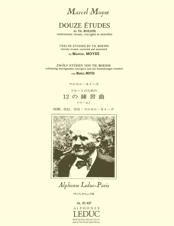 Boehm, T :: Douze Etudes de Th. Boehm [Twelve Studies by Th. Boehm]