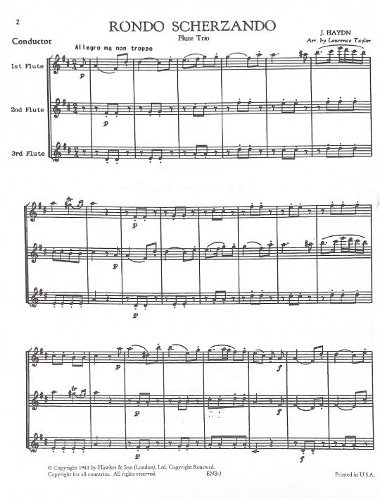 Haydn, J :: Rondo Scherzando