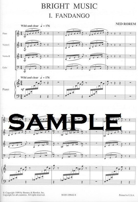 Rorem, N :: Bright Music