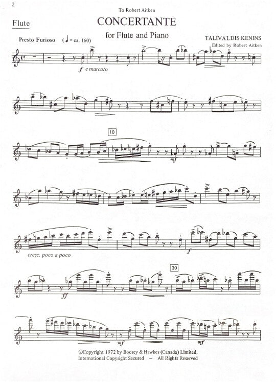 Kenins, T :: Concertante