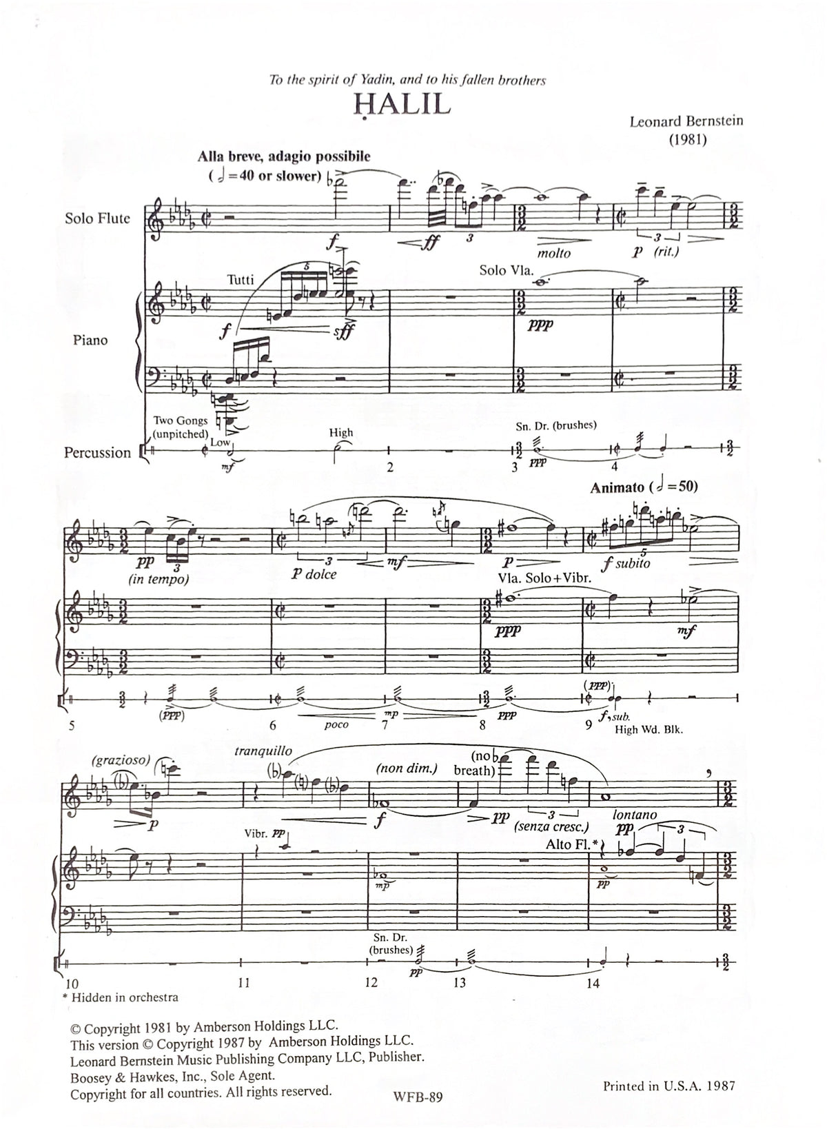 Bernstein, L :: Halil