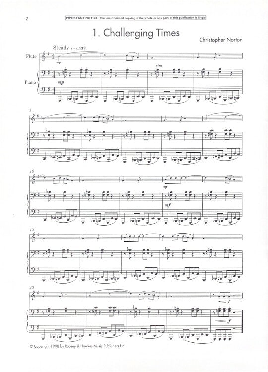 Norton, C :: The Microjazz Flute Collection 1
