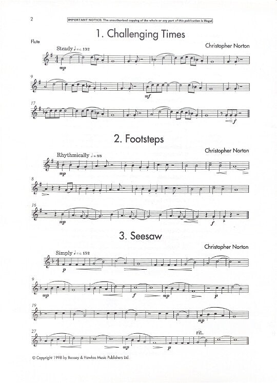 Norton, C :: The Microjazz Flute Collection 1
