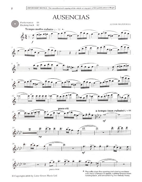 Piazzolla, A :: Vuelvo al sur [Return to the South]