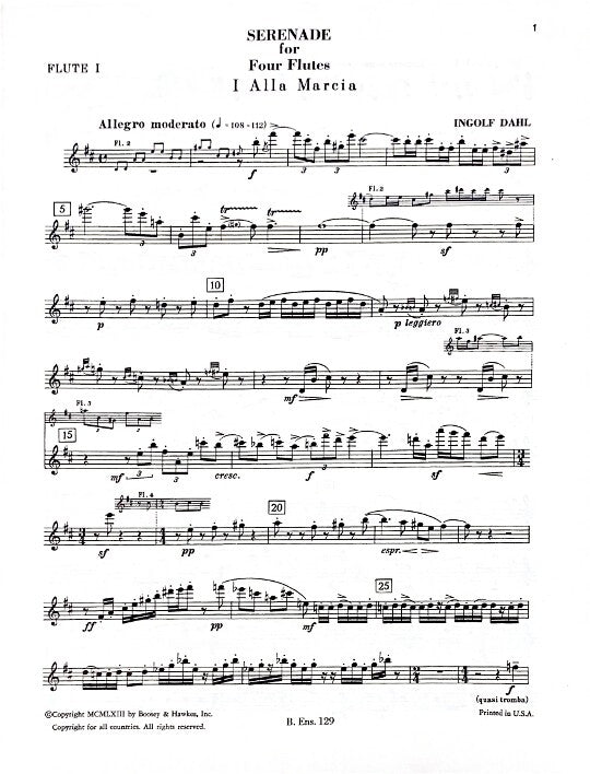 Dahl, I :: Serenade