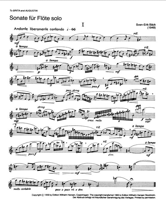 Various :: Zeitgenossische Musik fur Flote solo [Contemporary Music for Solo Flute]