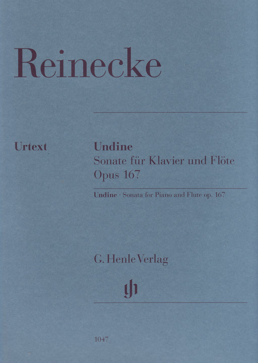 Reinecke, C :: Undine Sonata fur Kalvier und Flote Opus 167 [Sonata for Piano and Flute op. 167]
