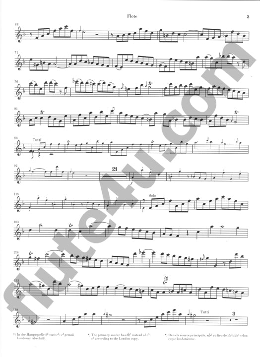 Bach, CPE :: Flotenkonzert d-moll [Flute Concerto in d minor]
