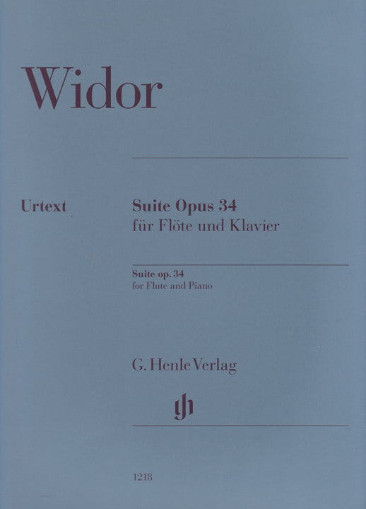 Widor, CM :: Suite op. 34
