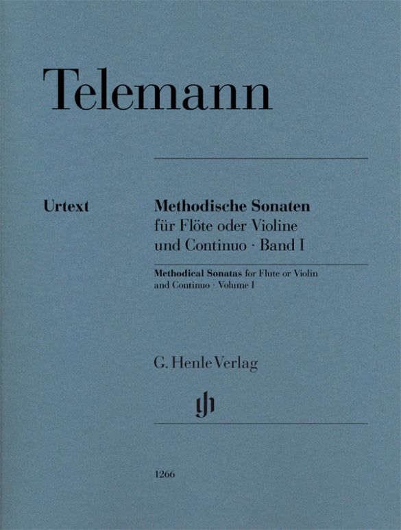 Telemann, GP :: Methodische Sonaten fur Flote oder Violine und Continuo - Band 1 [Methodical Sonatas for Flute or Violin and Continuo - Volume 1]