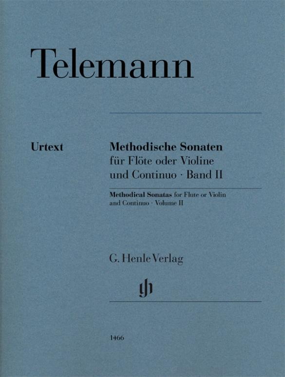 Telemann, GP :: Methodische Sonaten fur Flote oder Violine und Continuo - Band 2 [Methodical Sonatas for Flute or Violin and Continuo - Volume 2]