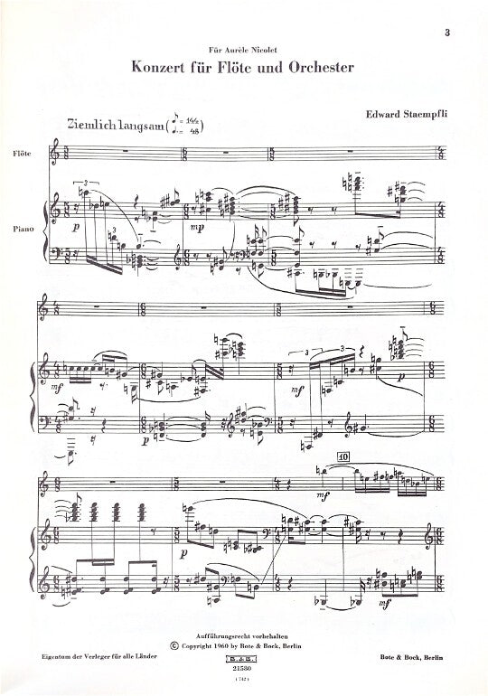 Staempfli, E :: Konzert [Concerto]