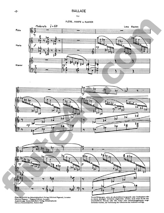 Backes, Lotte :: Ballade