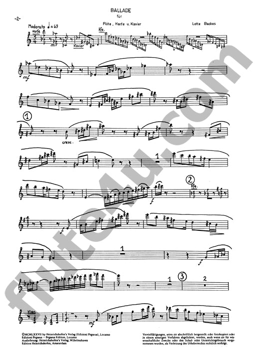 Backes, Lotte :: Ballade