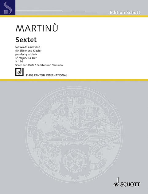Martinu, B :: Sextet
